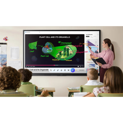 Samsung 65" WAF Series 4K Interactive eBoard Smart Touch Display Touchscreen Panel with Android 14 and EDLA Certification