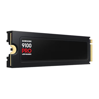Samsung 9100 PRO 1TB with Heatsink M.2 2280 PCIe NVMe Gen5 Internal SSD PS5 Compatible