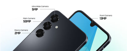 Samsung Galaxy A16 4G 6.7" 128GB 4GB RAM Dual SIM Smartphone (Black)