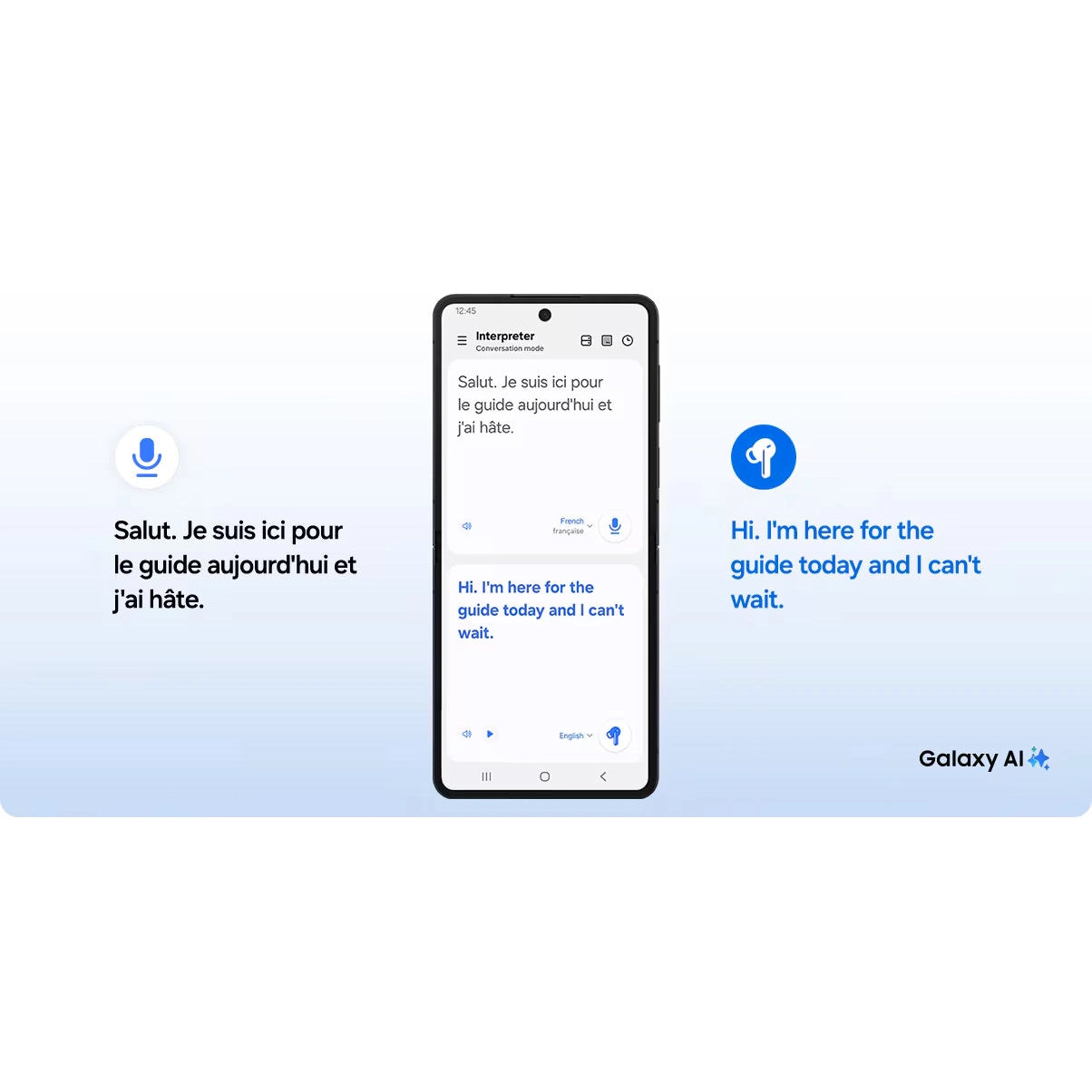 Samsung Galaxy Buds3 FE True Wireless Noise Cancelling In-Ear Buds 3 Headphones Earbuds (Grey)