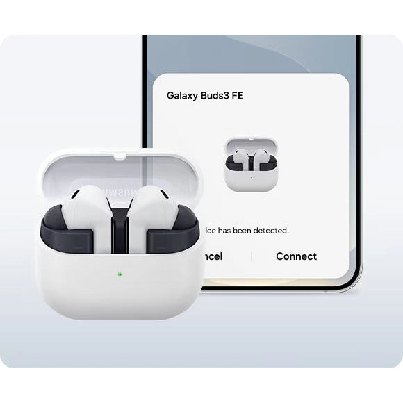 Samsung Galaxy Buds3 FE True Wireless Noise Cancelling In-Ear Buds 3 Headphones Earbuds (Grey)