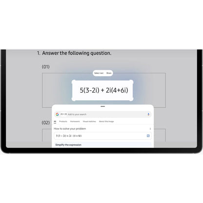 Samsung Galaxy Tab S10 FE 10.9" WiFi Tablet | WUXGA+ 2304 x 1440 | 128GB (Grey)