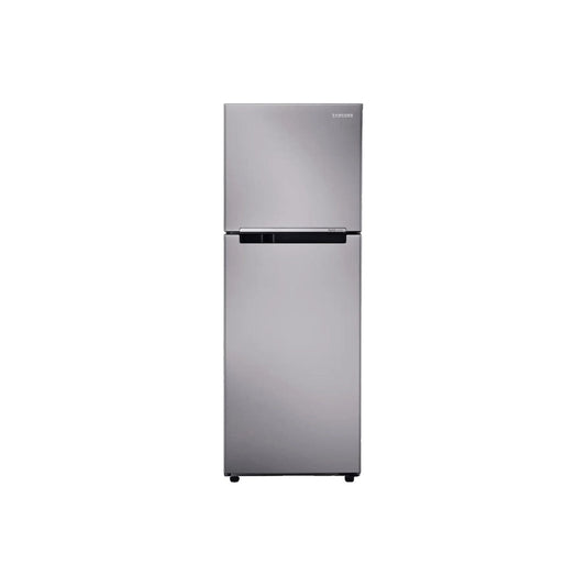 Samsung Refrigerator 236L 3050 TMF with Twist Ice Maker SR255MLS - Top Mount Fridge Freezer - Ez Clean Steel Silver