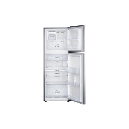 Samsung Refrigerator 236L 3050 TMF with Twist Ice Maker (SR255MLS) - Top Mount Fridge Freezer - Ez Clean Steel (Silver)