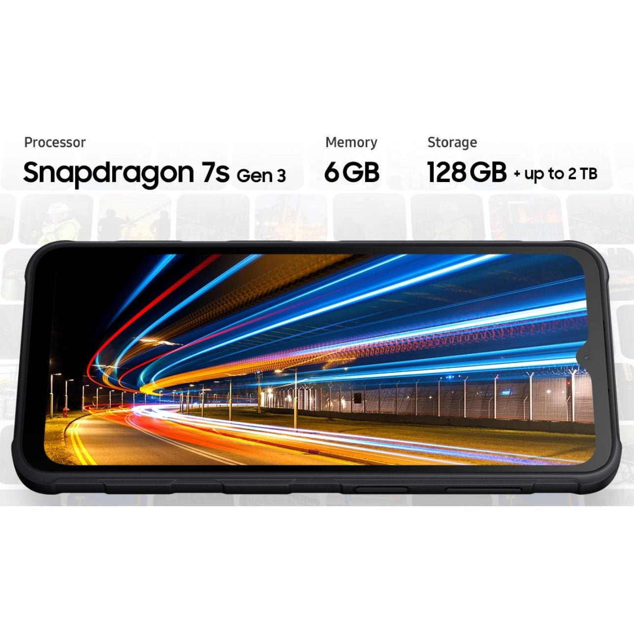 Samsung Galaxy Xcover7 Pro EE | 128GB | 6GB RAM | 5G Rugged Dual SIM Smartphone Black