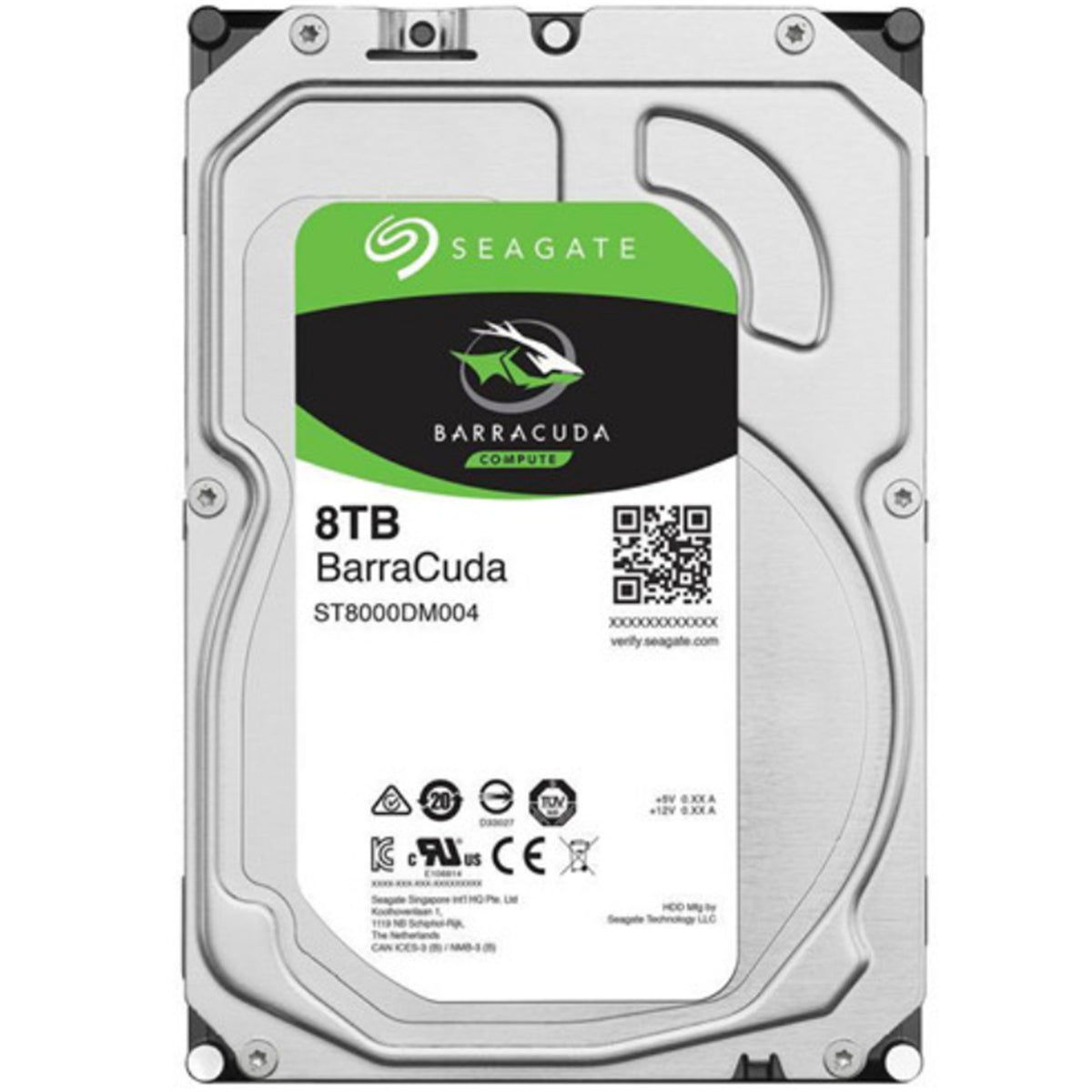 Seagate BarraCuda Compute 8TB SATA 3.5" 5400RPM Internal HDD ST8000DM004
