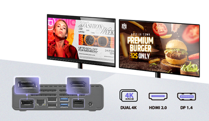 Shuttle NE10N Intel N100 3.4GHz Fanless Barebone Mini PC
