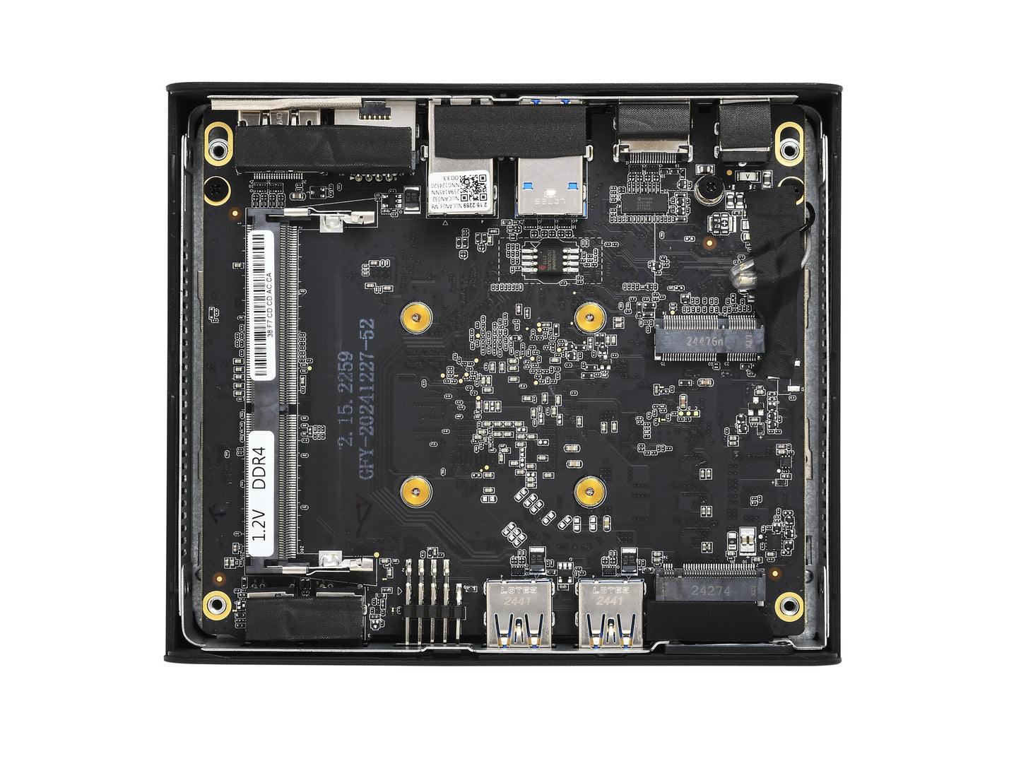 Shuttle NE10N Intel N100 3.4GHz Fanless Barebone Mini PC