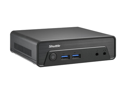 Shuttle NE10N Intel N100 3.4GHz Fanless Barebone Mini PC