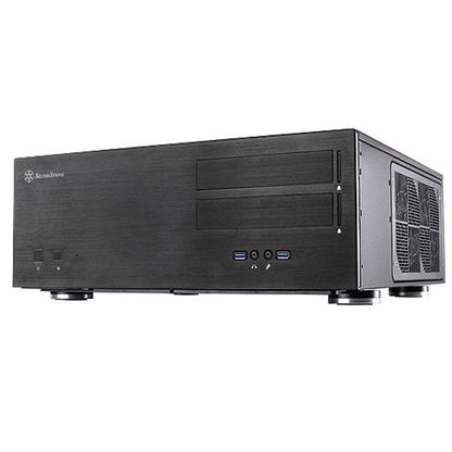 SilverStone GD08 Grandia ATX HTPC STT-GD08B Desktop Case Computer Chassis (Black)