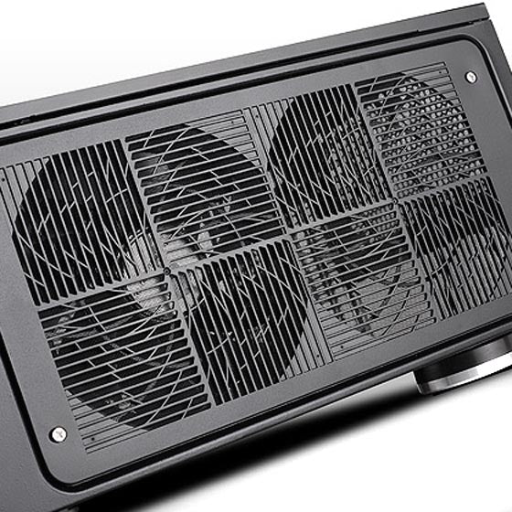 SilverStone GD08 Grandia ATX HTPC STT-GD08B Desktop Case Computer Chassis (Black)