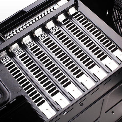 SilverStone GD08 Grandia ATX HTPC STT-GD08B Desktop Case Computer Chassis (Black)