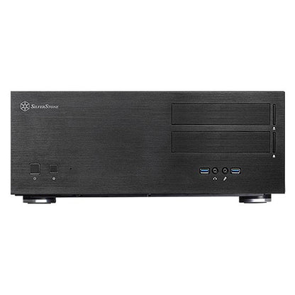 SilverStone GD08 Grandia ATX HTPC STT-GD08B Desktop Case Computer Chassis (Black)
