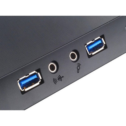 SilverStone Milo ML03B mATX HTPC Low Profile Case Black