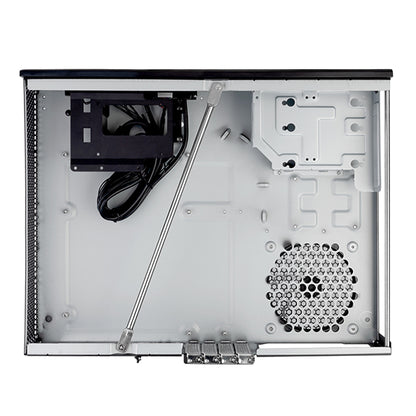 SilverStone Milo ML03B mATX HTPC Low Profile Case Black