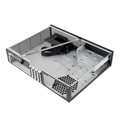 SilverStone Milo ML03B mATX HTPC Low Profile Case Black