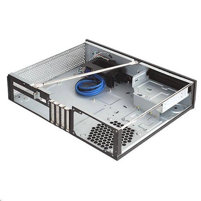SilverStone Milo ML03B mATX HTPC Low Profile Case Black