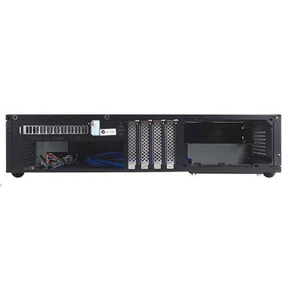 SilverStone Milo ML03B mATX HTPC Low Profile Case Black