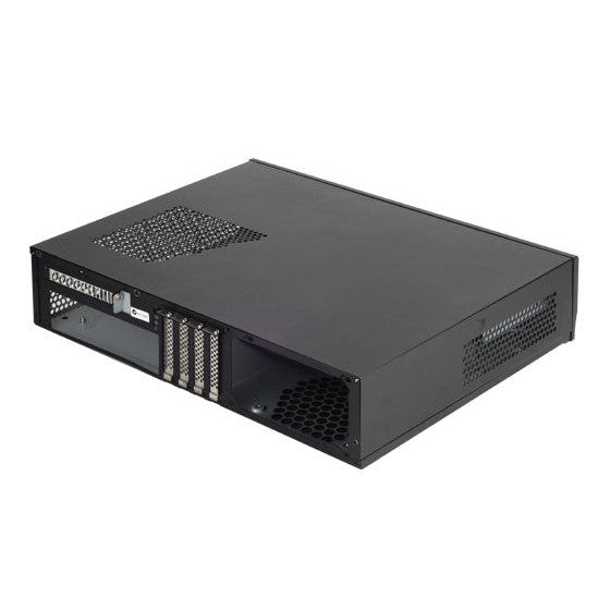 SilverStone Milo ML03B mATX HTPC Low Profile Case Black