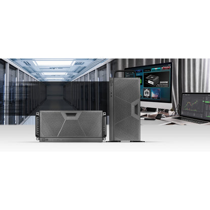 SilverStone RM51 5U Rackmount Server Chassis Case SST-RM51 (Black)