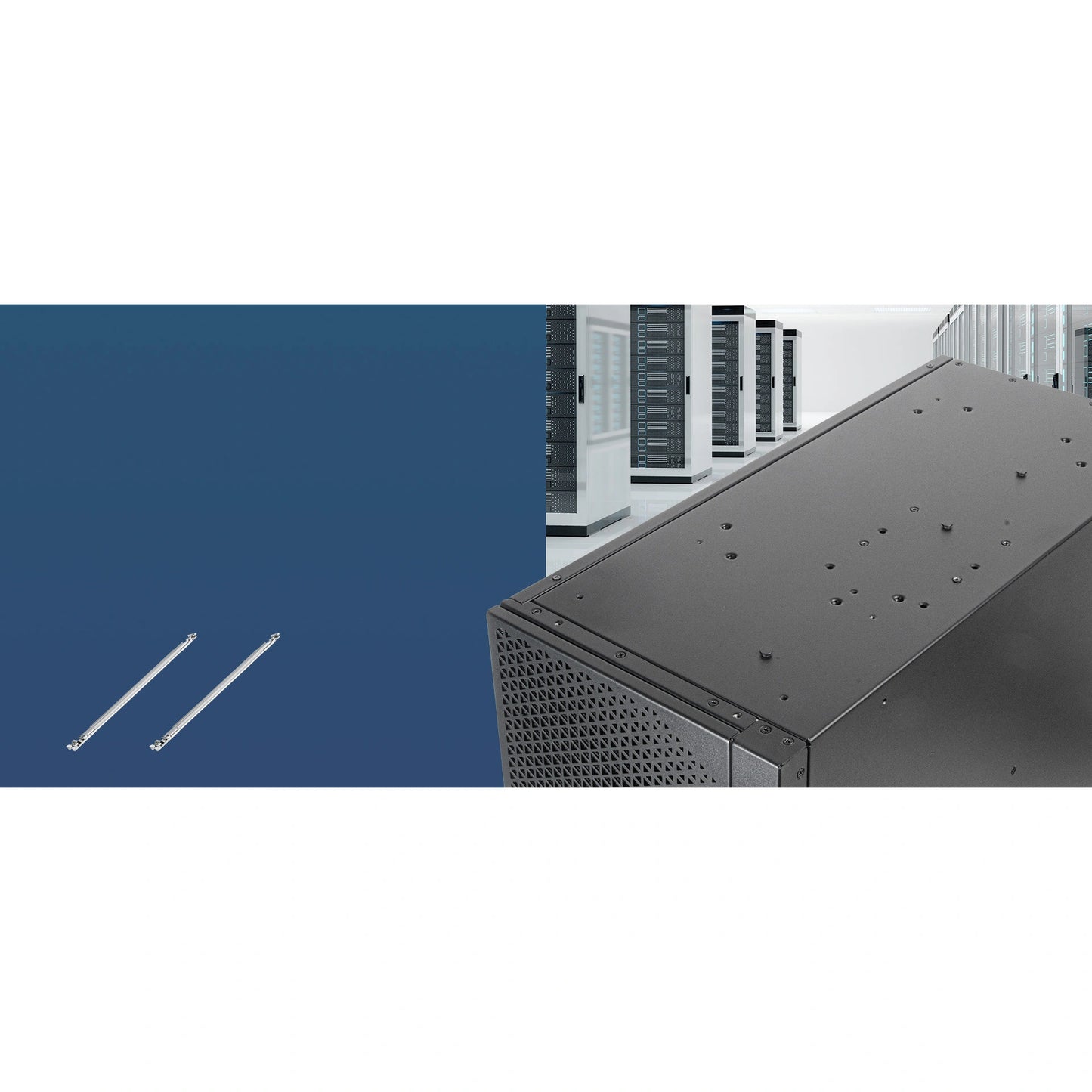 SilverStone RM51 5U Rackmount Server Chassis Case SST-RM51 (Black)