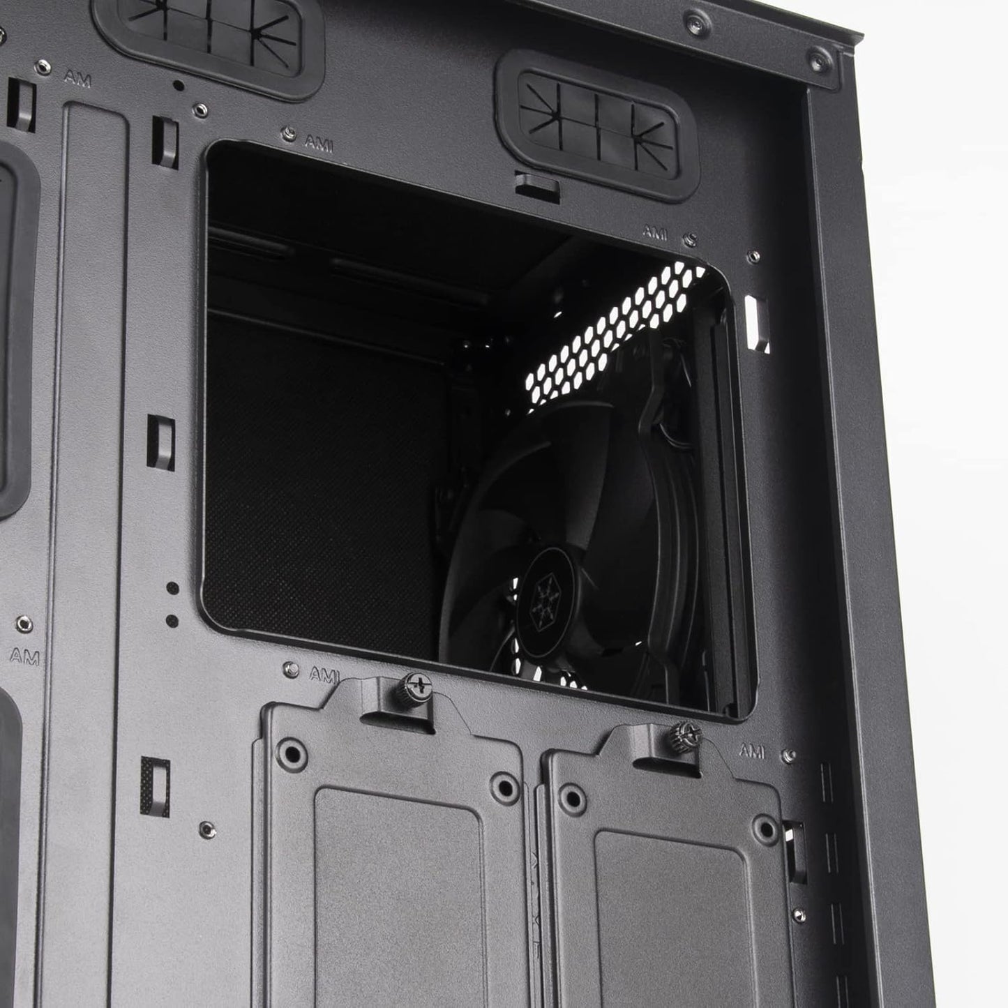 SilverStone SEQ1B SETA Q1 ATX Black Silent Mid-Tower Case Black
