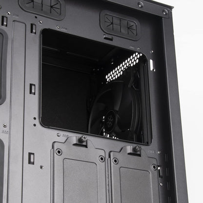 SilverStone SEQ1B SETA Q1 ATX Black Silent Mid-Tower Case Black