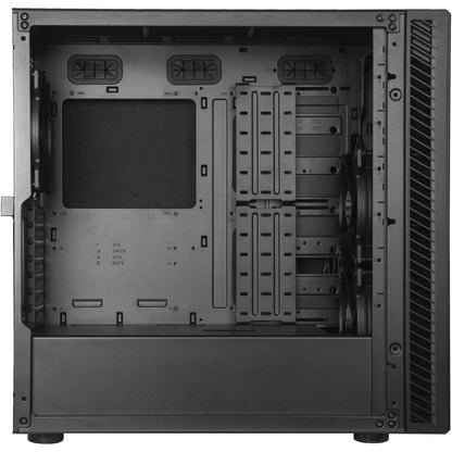 SilverStone SEQ1B SETA Q1 ATX Black Silent Mid-Tower Case Black