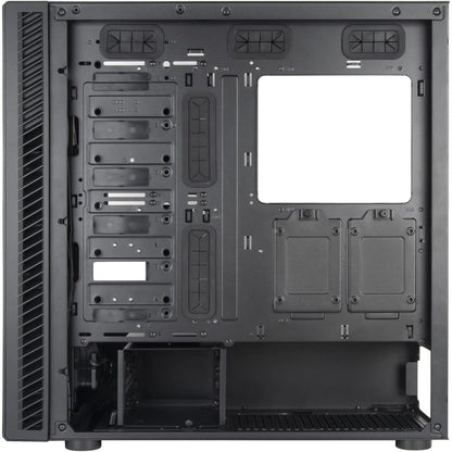 SilverStone SEQ1B SETA Q1 ATX Black Silent Mid-Tower Case Black