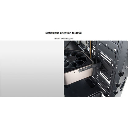 SilverStone SEQ1B SETA Q1 ATX Black Silent Mid-Tower Case Black