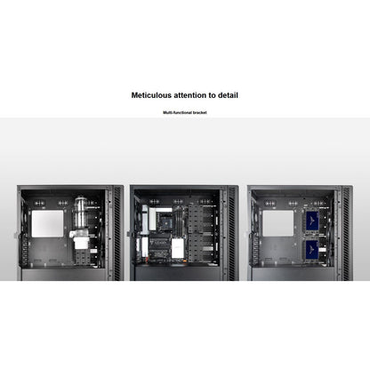 SilverStone SEQ1B SETA Q1 ATX Black Silent Mid-Tower Case Black