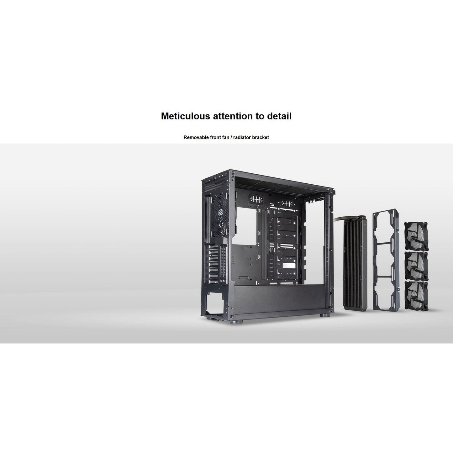SilverStone SEQ1B SETA Q1 ATX Black Silent Mid-Tower Case Black