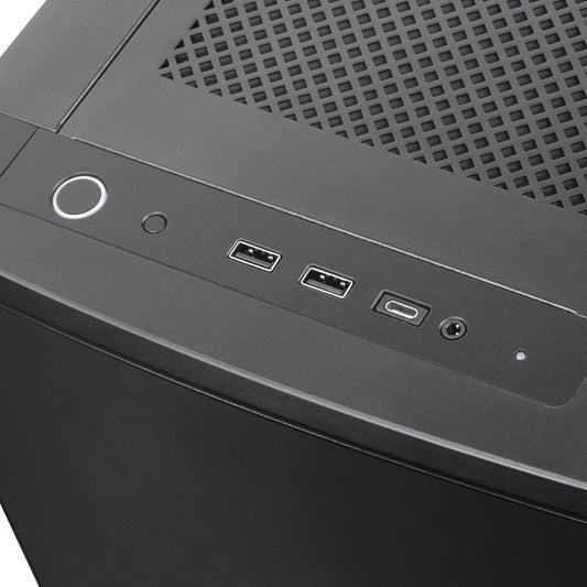SilverStone SEQ1B SETA Q1 ATX Black Silent Mid-Tower Case Black