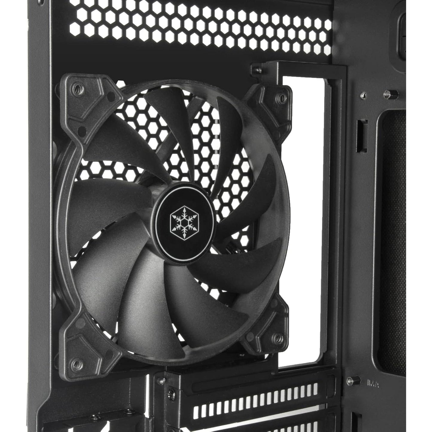 SilverStone SEQ1B SETA Q1 ATX Black Silent Mid-Tower Case Black