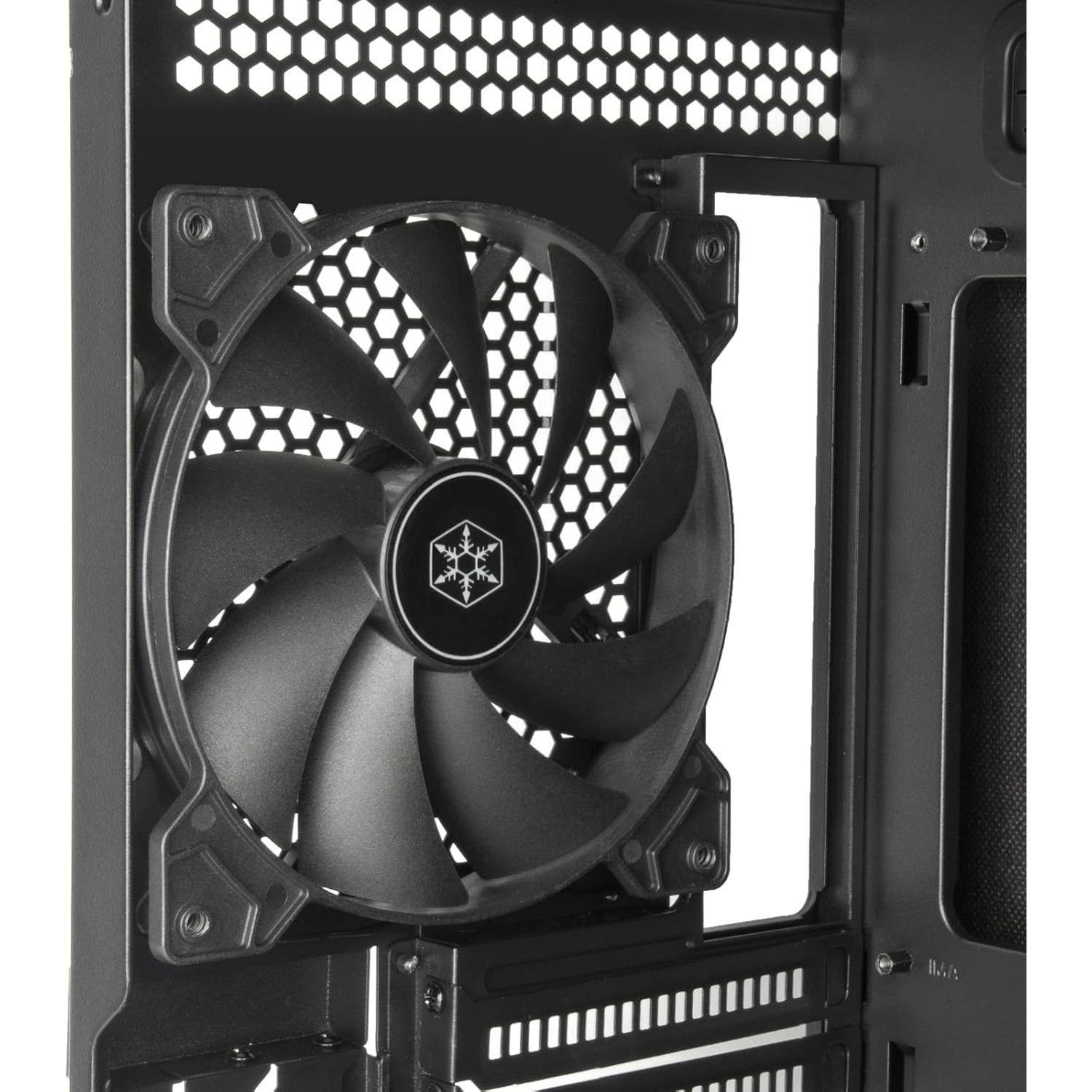 SilverStone SEQ1B SETA Q1 ATX Black Silent Mid-Tower Case Black