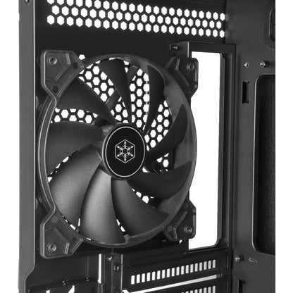 SilverStone SEQ1B SETA Q1 ATX Black Silent Mid-Tower Case Black