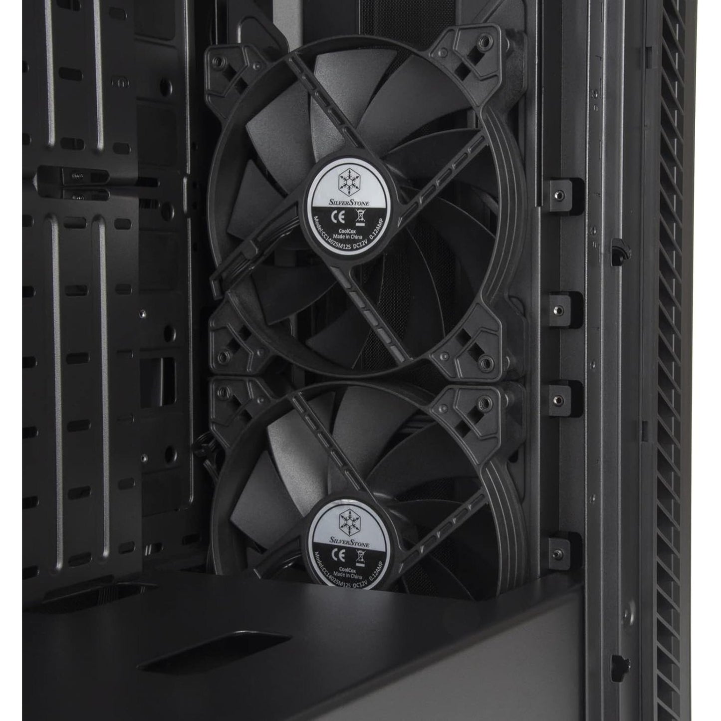 SilverStone SEQ1B SETA Q1 ATX Black Silent Mid-Tower Case Black