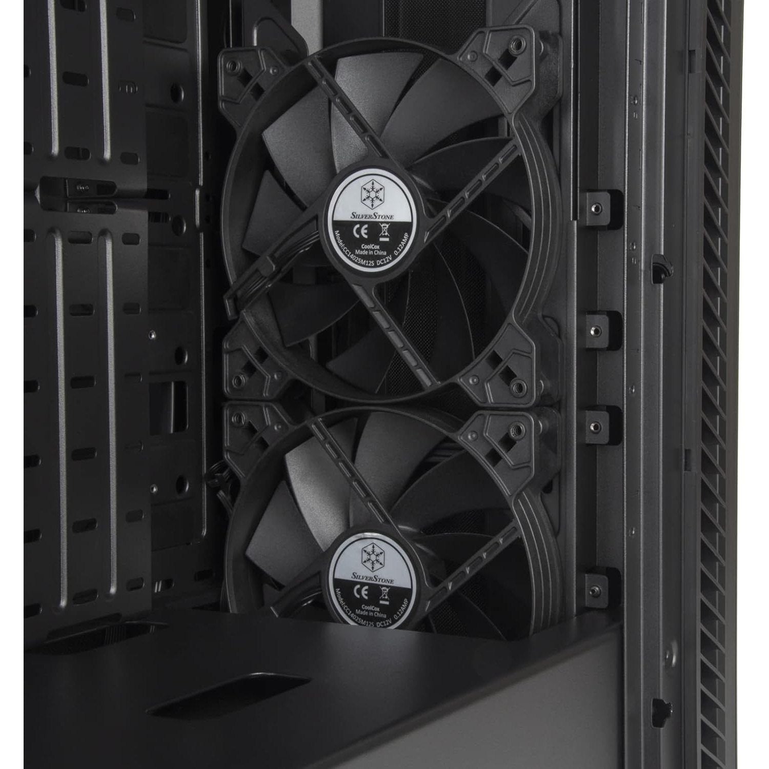 SilverStone SEQ1B SETA Q1 ATX Black Silent Mid-Tower Case Black