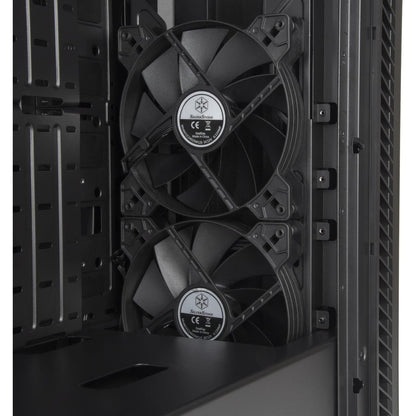 SilverStone SEQ1B SETA Q1 ATX Black Silent Mid-Tower Case Black