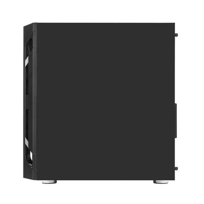 SilverStone Fara H1M mATX Gaming PC Case SST-FAH1MB-G - Tempered Glass Black