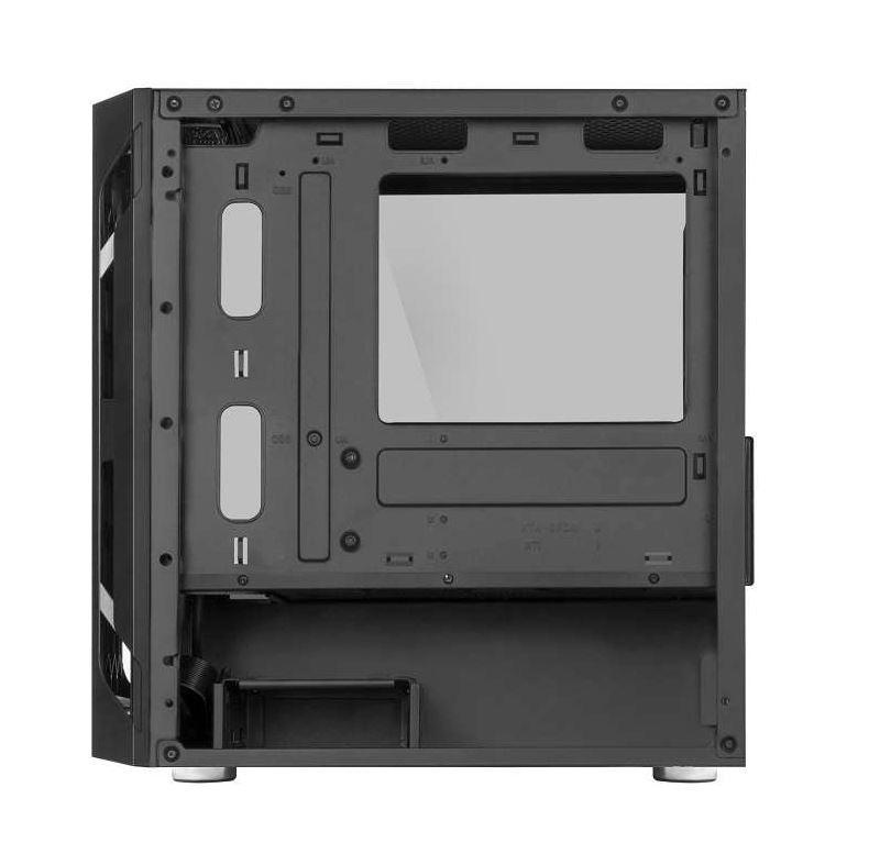 SilverStone Fara H1M mATX Gaming PC Case SST-FAH1MB-G - Tempered Glass Black