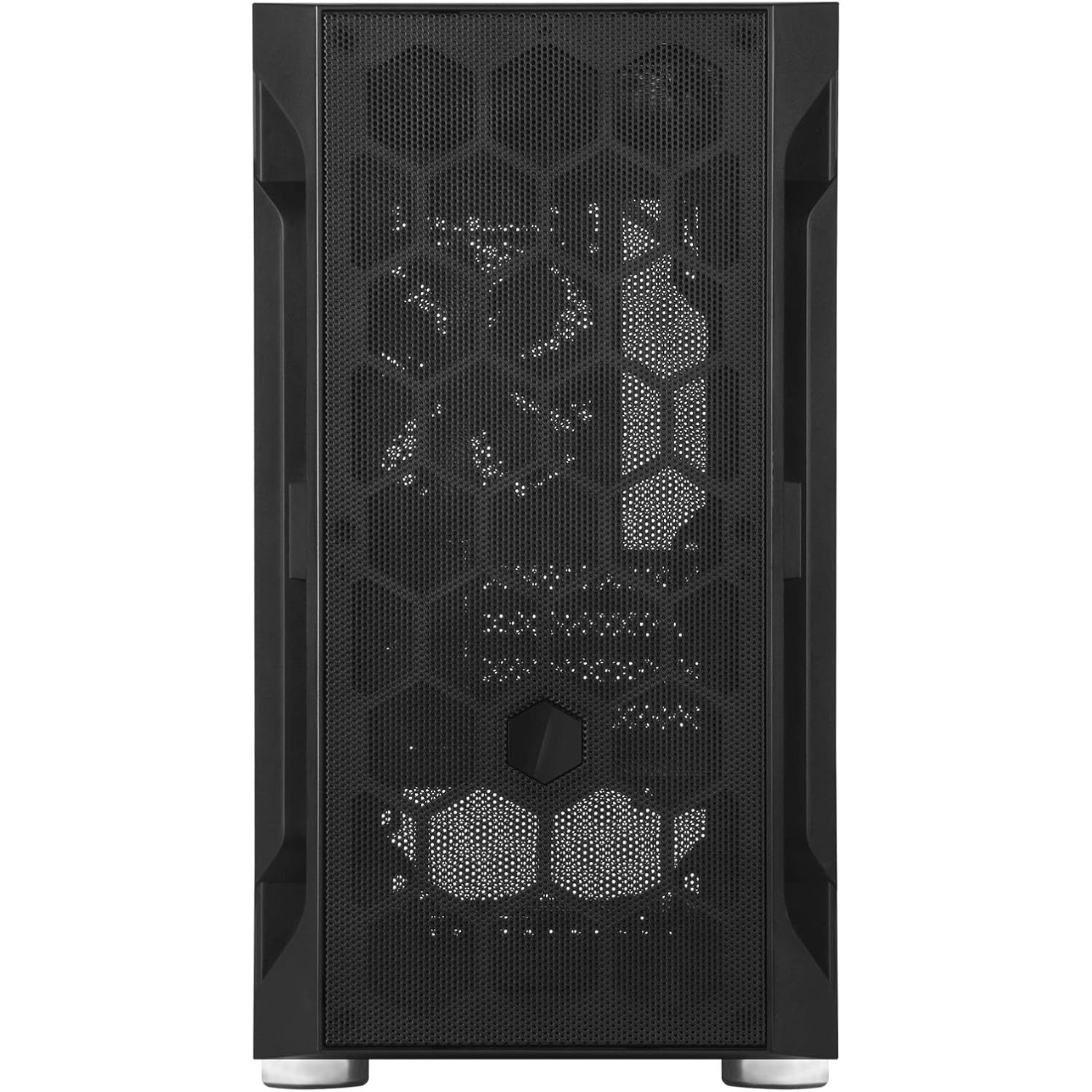 SilverStone Fara H1M mATX Gaming PC Case SST-FAH1MB-G - Tempered Glass Black