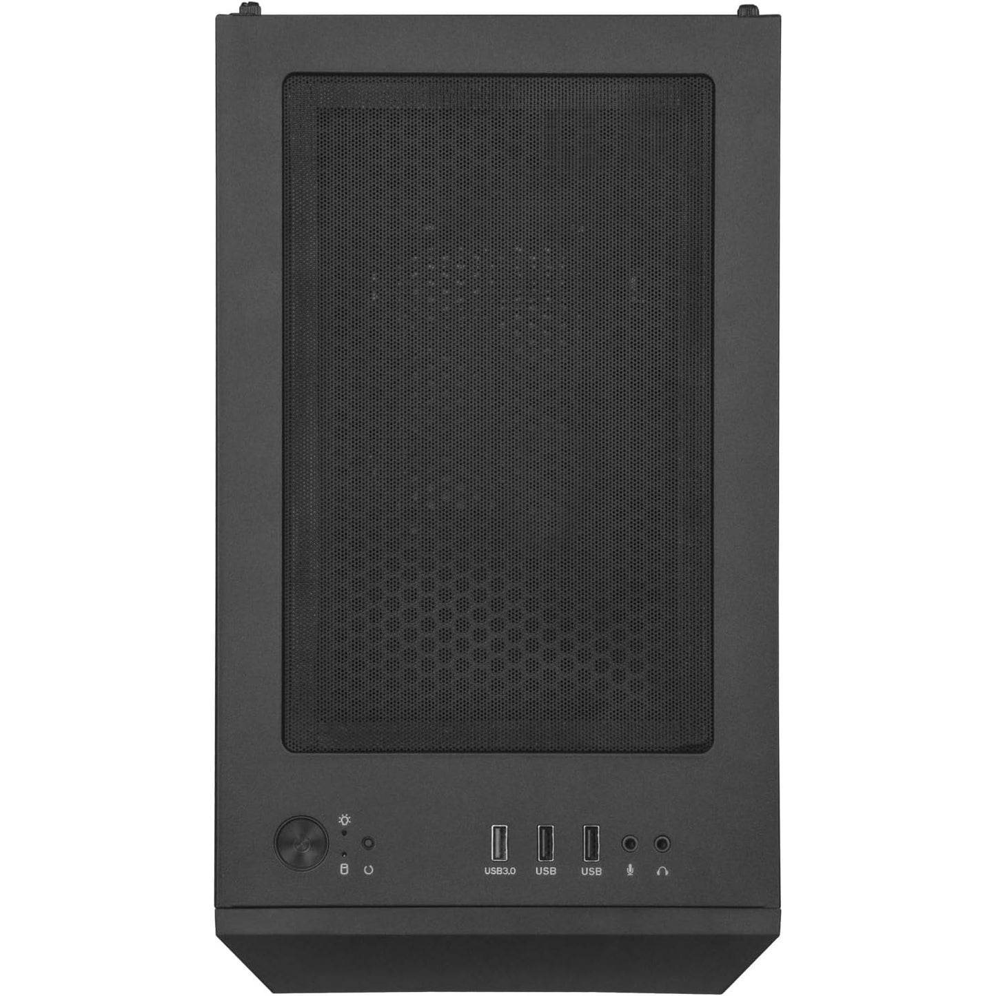 SilverStone Fara H1M mATX Gaming PC Case SST-FAH1MB-G - Tempered Glass Black
