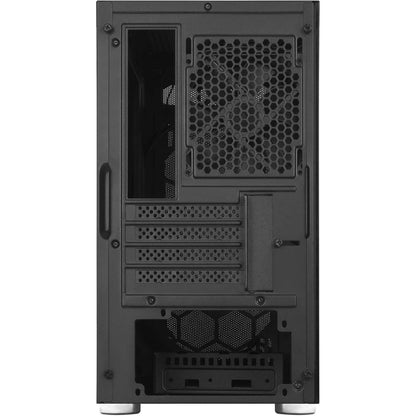 SilverStone Fara H1M mATX Gaming PC Case SST-FAH1MB-G - Tempered Glass Black