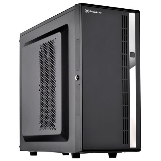 SilverStone CS380B ATX Storage Tower with 8 Hotswap Bays SST-CS380B Black
