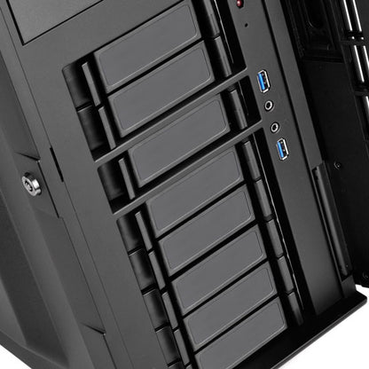 SilverStone CS380B ATX Storage Tower with 8 Hotswap Bays SST-CS380B Black