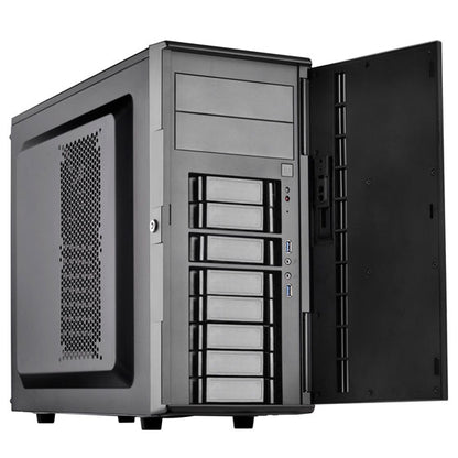 SilverStone CS380B ATX Storage Tower with 8 Hotswap Bays SST-CS380B Black