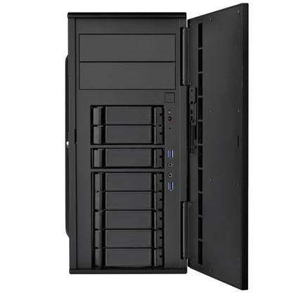 SilverStone CS380B ATX Storage Tower with 8 Hotswap Bays SST-CS380B Black