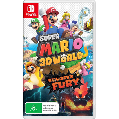 Super Mario 3D World + Bowser's Fury Game Nintendo Switch