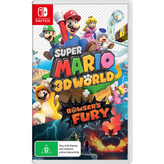 Super Mario 3D World + Bowser's Fury Game Nintendo Switch